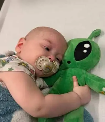 Jorge com a família